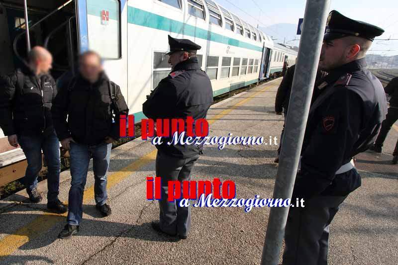 Rapinatori minorenni sulla tratta ferroviaria Cassino Vairano denunciati dalla Polfer