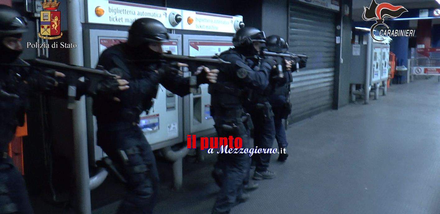 Terrorismo, esercitazioni congiunte di Polizia e Carabinieri in stazioni e porti