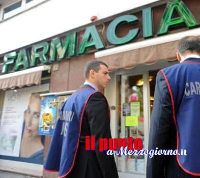 Farmacie di Frosinone e Latina sotto la lente del Nas dei carabinieri, rilevate violazioni amministrative e penali