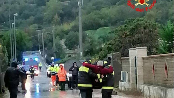 Allerta meteo a Formia, sgomberate 70 persone