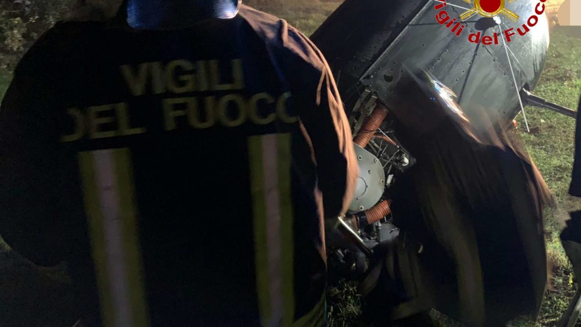 Precipita elicottero tra Formicola e Pontelatone, muore una donna