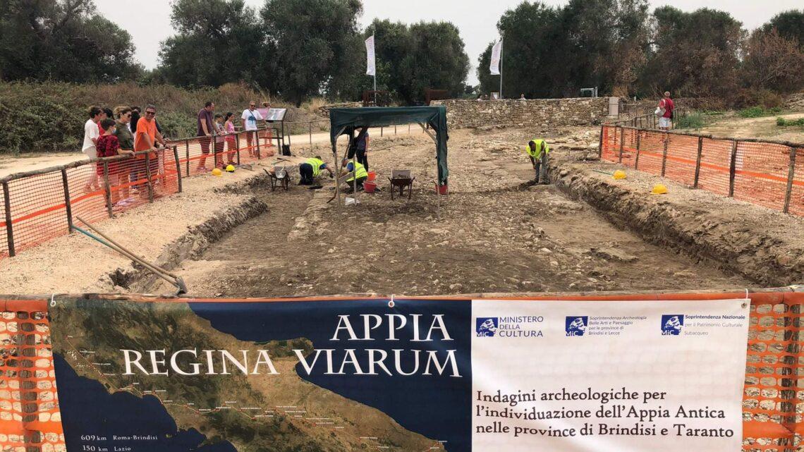 LECCE. Progetto Appia Regina Viarum. La soprintendenza presenta le indagini archeologiche