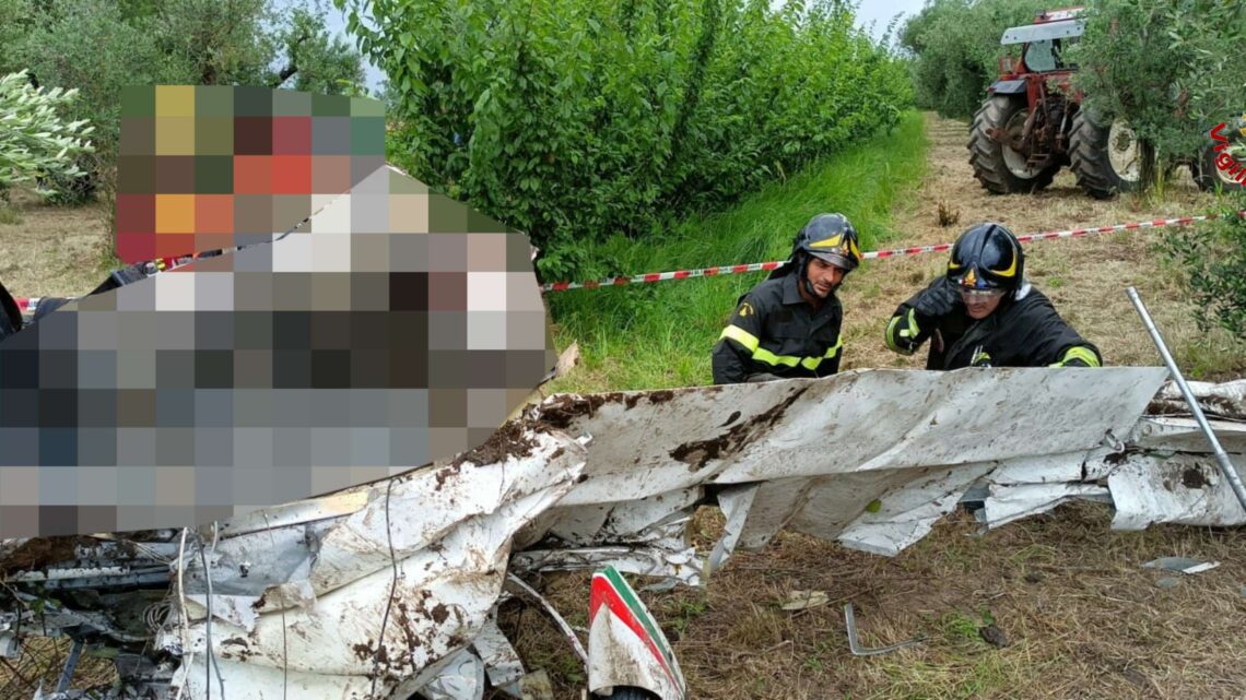 Precipita ultraleggero biposto, due morti a Cellole