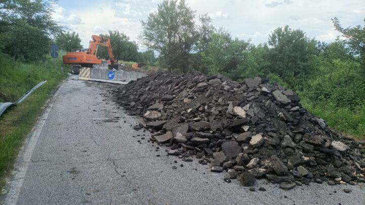 Iniziano i lavori di rifacimento del ponte sulla S.P. n.73 Chiusa dei Ricci a Falvaterra