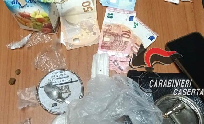 Rocca d’Evandro – 44enne cassinese sorpreso con la cocaina aeggredisce i carabinieri, arrestato