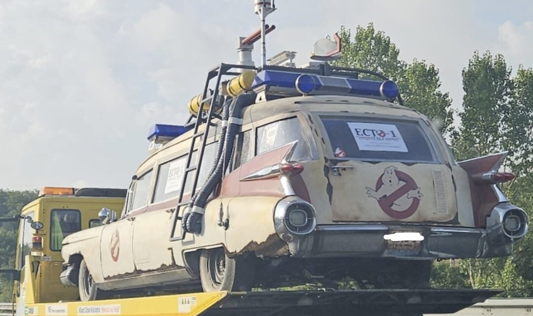 I Ghostbusters restano a piedi, sequestrata a Cassino la macchina degli “Acchiappafantasmi”