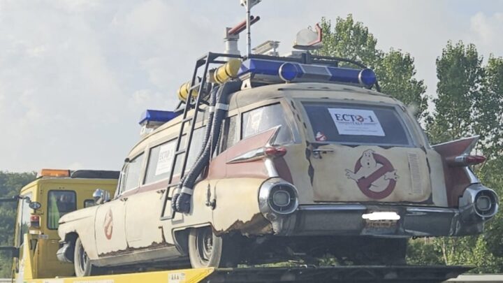 I Ghostbusters restano a piedi, sequestrata a Cassino la macchina degli “Acchiappafantasmi”