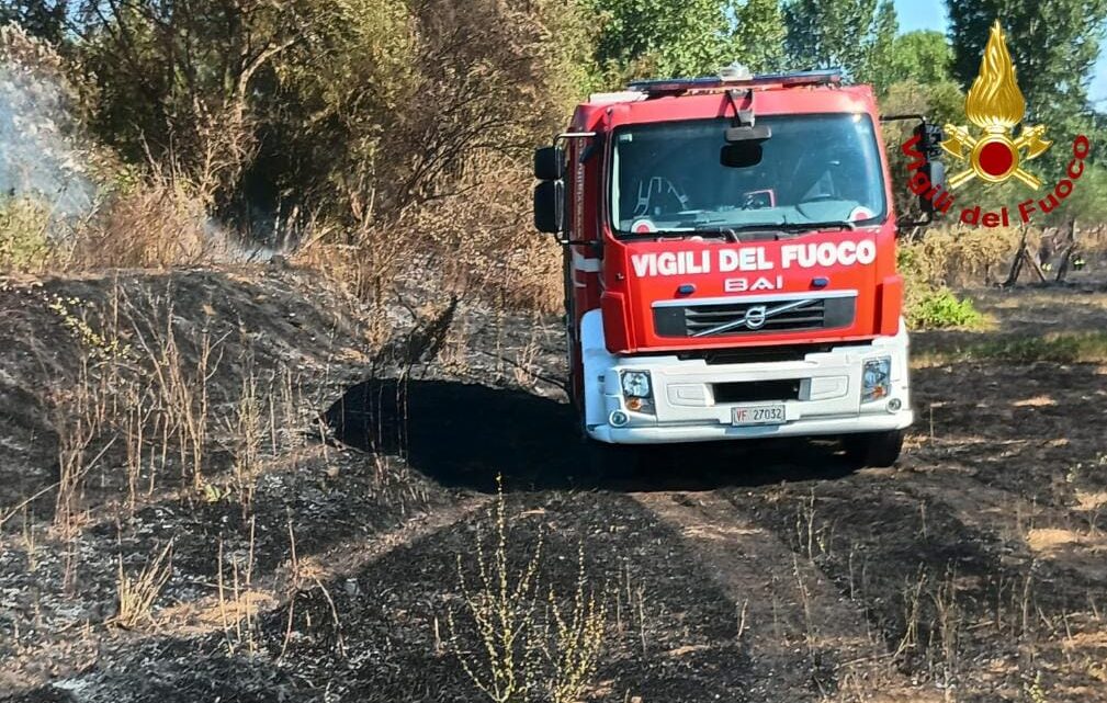 Ceccano – Incendio sterpaglie anziano ustionato