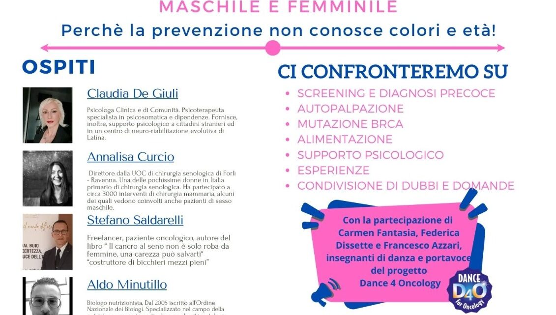 Prevenzione del tumore al seno, “Nonsolorosa” evento speciale a Gaeta