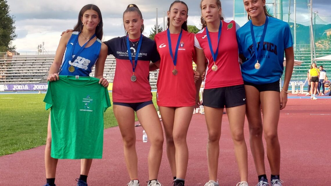 Cus Cassino – Serena Burdi campionessa regionale nel salto triplo