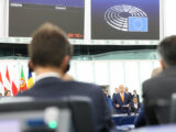 Orban e von der Leyen all’Eurovision del Parlamento Europeo