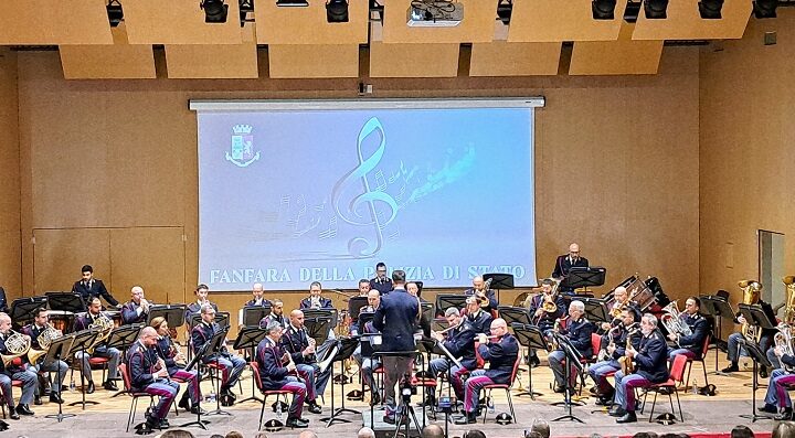 La Fanfara della Polizia di Stato si esibisce  al Conservatorio di Musica di Frosinone