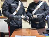 San Pietro Infine – Trasportavano in auto cinque panetti di hashis, arrestati dai carabinieri