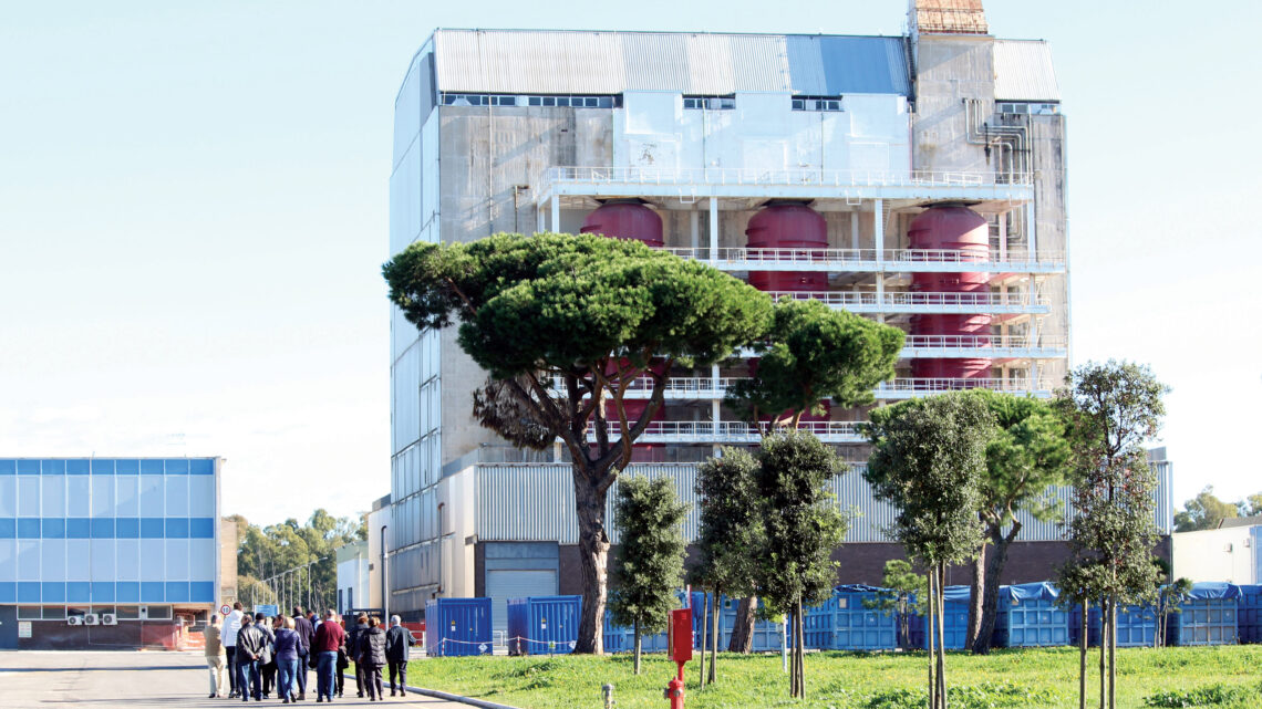 Cantiere aperto nella centrale nucleare di Latina per lo smontaggio dei boilers