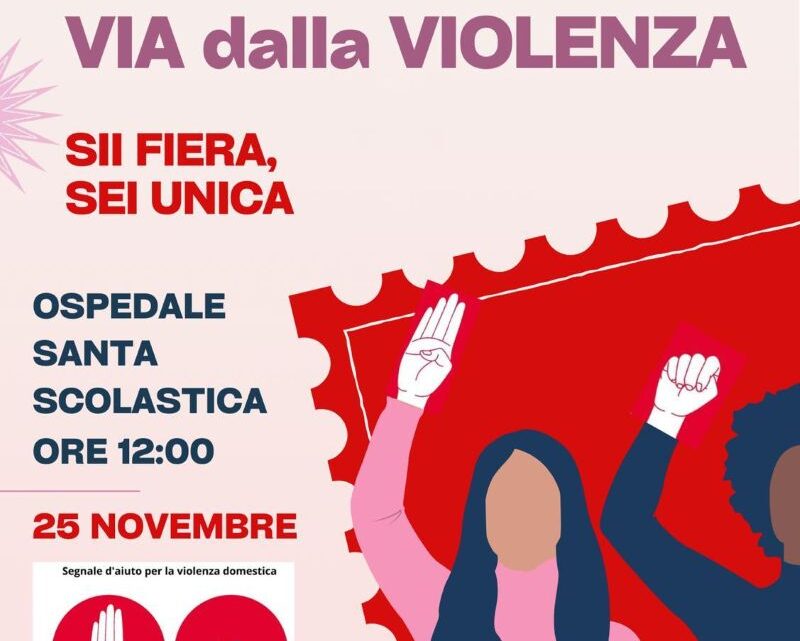 Panchine rosse nella Giornata Internazionale contro la violenza sulle donne