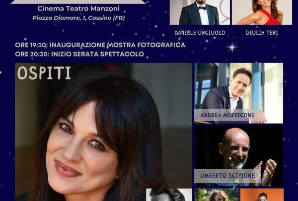 Spettacolo con le Stelle del Cinema e della Musica al Teatro Manzoni di Cassino