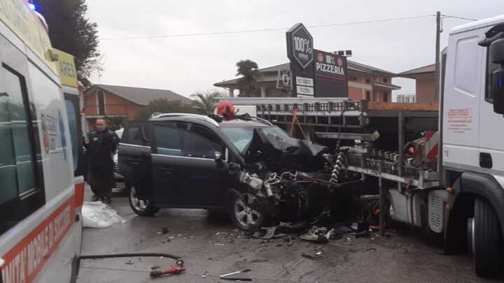 Incidente mortale sulla Cassino Formia, la vittima è un 52enne di Formia