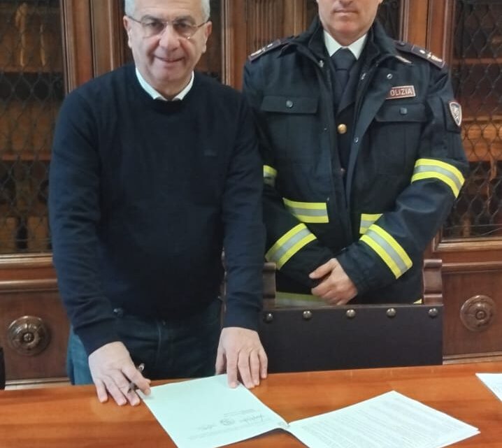 Sottoscritta convenzione tra Comune di Cassino e Polizia Stradale